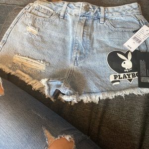 Playboy shorts new with tag